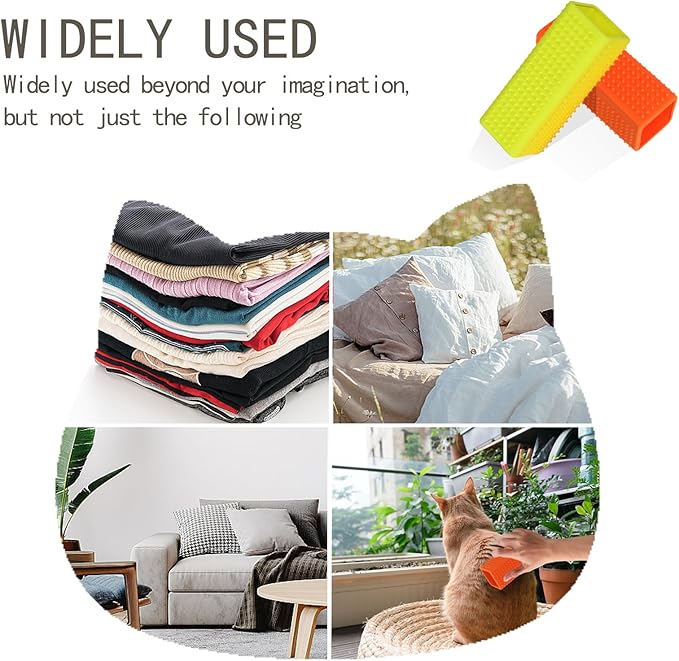 2pcs Pet Dog Cat Hair Remover, Pet Hair Removal Tool, Car Carpet Cleaner for Pet Hair,Dog Hair Remover for car,Interior, Furniture, Sofa