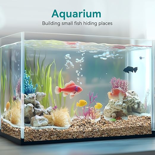 2.5 lbs Small Rocks for Plants, 1/5 Inch Gravel for Plants Drainage, Decorative Potting Pebbles for Indoor Plants, Vases, Bamboo, Succulent, Terrarium, Crafts, Cactus