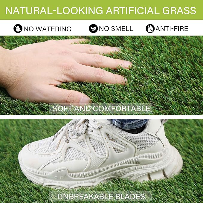 Fake Grass for Dog to Pee on Artificial Grass for Turf Mats for Puppy Training Dogs Pee Pads Extra Large for Dogs 6.5x10FT Dog Supplies Reusable