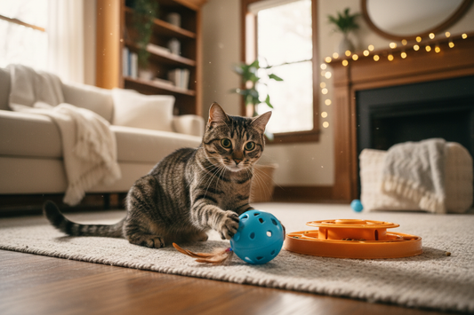 How Interactive Cat Toys Reduce Stress and Improve Behavior