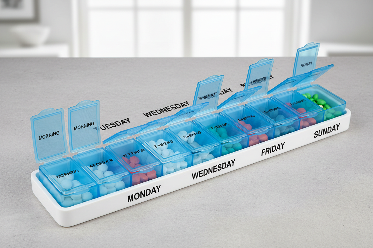 Large pill organizer