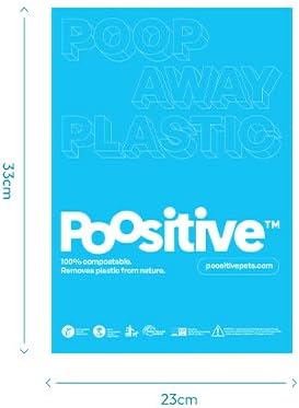 100% Certified Home Compostable Dog Poop Bags - ASTM D6400 & AS 5810 Compliant Dog Waste Bags, 240 bags, 16 rolls, unscented