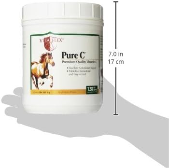 Pro Pure C Premium Quality Horse Vitamin C, 2 Pounds, 128-Day Supply