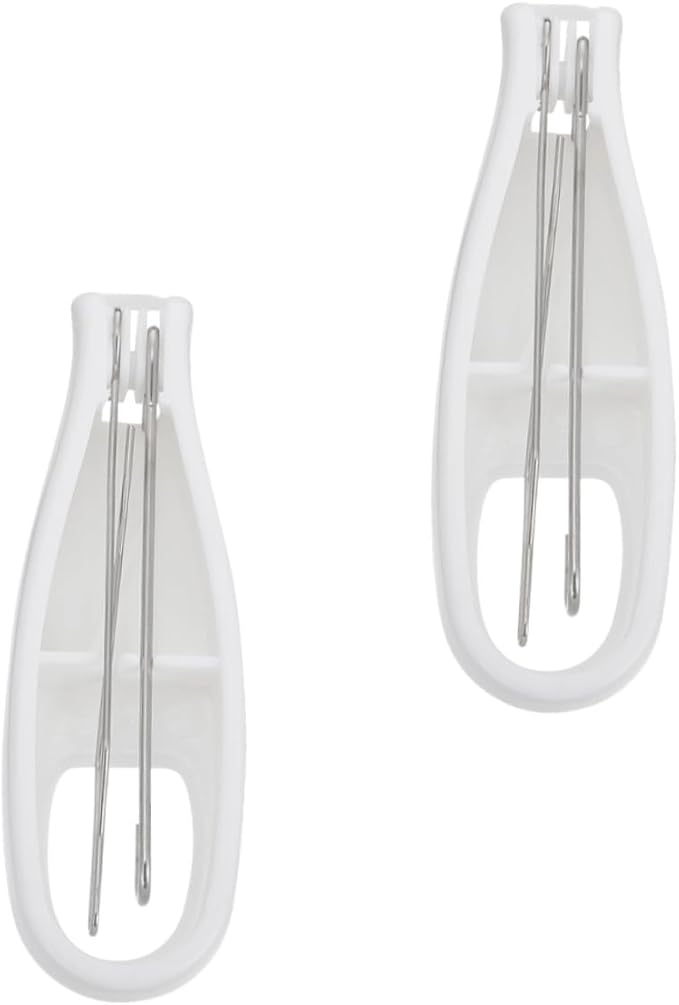 POPETPOP 2pcs Button Hook and Zipper Puller for Clothes Wearing Assistance Grip Handle Dressing Aid Tool for Arthritis and Mobility Convenient Button Fastening Helper for Coat and Shirt