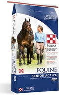 Purina Active Senior Horse Feed, Equine Feed for Active Senior Horses, Pelleted, 50 lbs