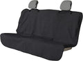 Back Seat Cover for Car Trucks Van SUV,Waterproof Rear Bench Towel Seat Covers for Dogs and Kids,Automotive Backseat Protector (Black)
