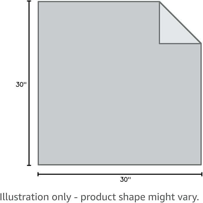 gogobunny 100% Double Sided Waterproof Dog Blanket Soft Pet Bed Cover Reversible Protect Furniture Couch Sofa Car for Puppy Large Dog Cat (Dark Navy/Light Navy, 30x30 Inch (Pack of 1))