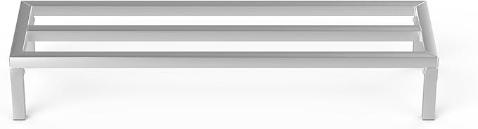 14 in X 48 in. Aquarium Stand | Industrial Style Aluminum Fish Tank Base with Open Frame Design