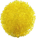0.88LB Lemon Yellow Fish Tank Gravel Aquarium Glass Stones Sea Glass Pebbles Aquarium Gravel Rocks Fish Tank Rocks, Beads Pebbles Rock Sand Glass Gems Stones for Vase Filler Turtle Fish Tank Decor
