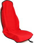 Car Seat Cover Protector Front Seats,for Gym Workout,Running,Swimming,Beach and Hiking,Waterproof Sweat Towel Bucket Seat Covers for Cars SUV Trucks (Red, 1Pcs)