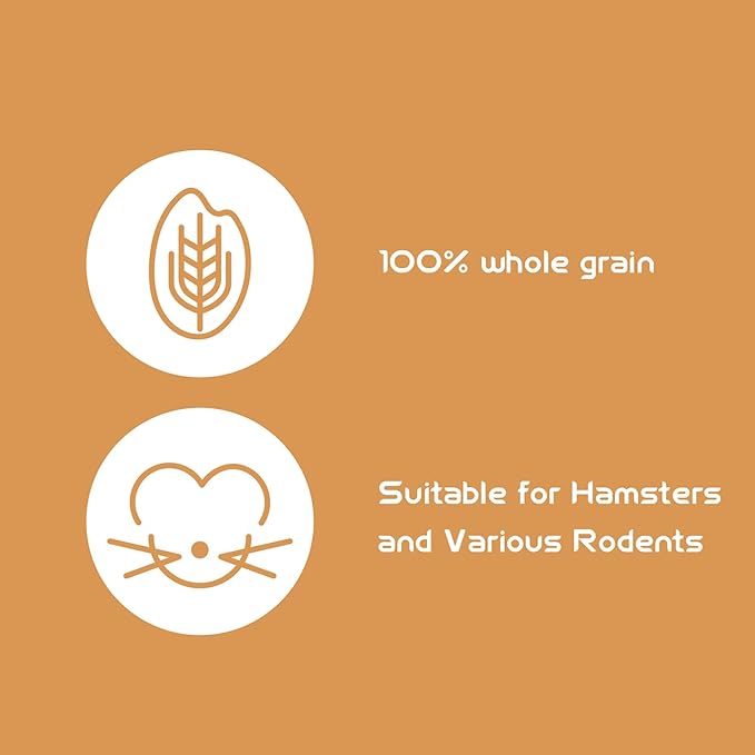 Garden Fruit & Vegetable Hamster Food Mix Natural Small Pet Food Made for Hamsters 1LB Critical Care Healthy Dwarf Hamsters Feed New Packaging