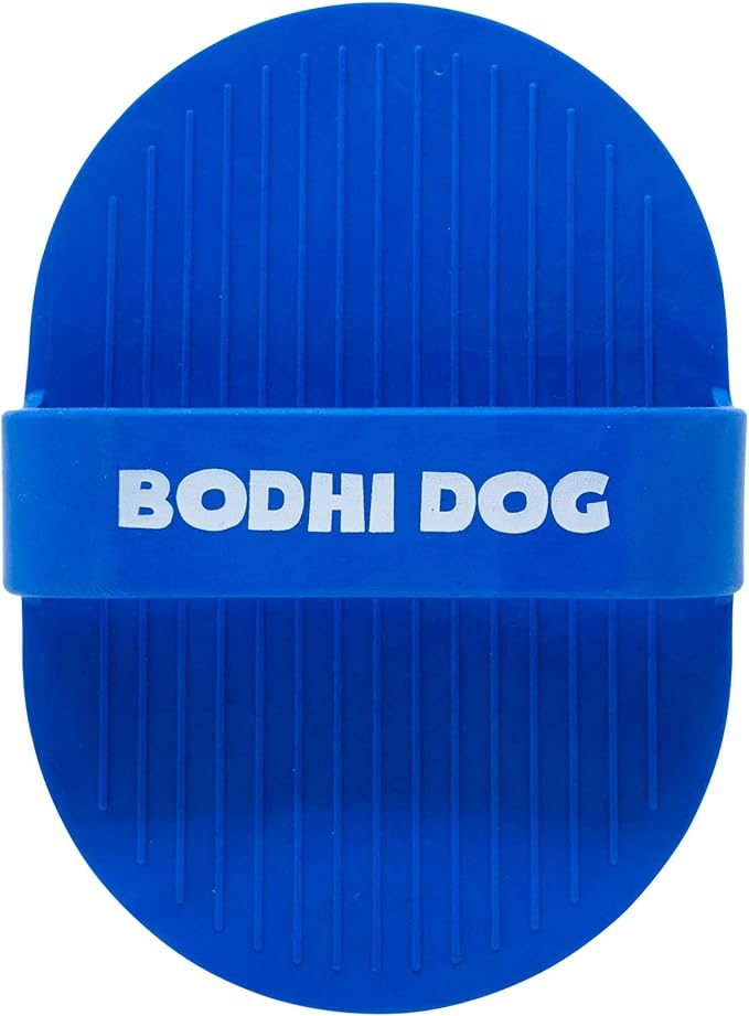 Bodhi Dog Shampoo Brush & Oatmeal Shampoo and Conditioner Bundle - Grooming Essentials for Pets, Short Hair Scrubber, Soothes and Moisturizes Dry, Itchy Skin - Hydrates & Nourishes