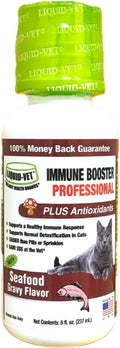 Immune Support for Cats – Daily Formula with Inulin, Beta-Glucan, Vitamin E, Omega-3s, Fermented Yeast & More! - Made for Picky Eaters