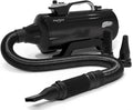 shernbao Dog Dryer High Velocity Professional Dog Pet Grooming Hair Drying Force Dryer Blower 6.0HP (DHD-2400T) (6.0HP, Jet Black)