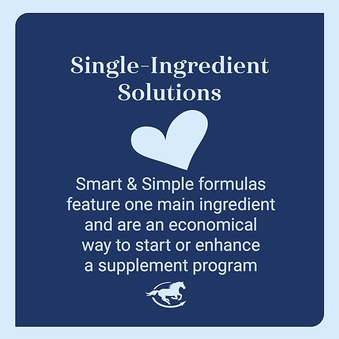 Smart & Simple 99% Fat | Horse Weight Gain Supplement Supports Ideal Body Condition in Horses | Easy to Use & Tasty High Fat Supplement Powder | 112 Servings | 14 lb Bag