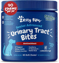 Zesty Paws Senior Cranberry Supplement for Dogs - Bladder Control for Senior Dogs - Urinary Tract Support - Cranberry Chews - Immune & Gut Support - Chicken - 90 Count