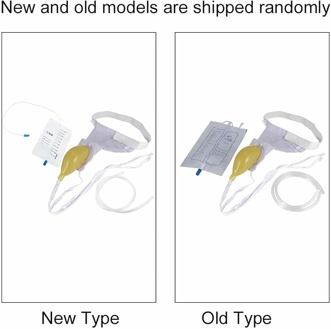 Reuseable Male Urinal Pee Holder Bag for Urinary Incontinen