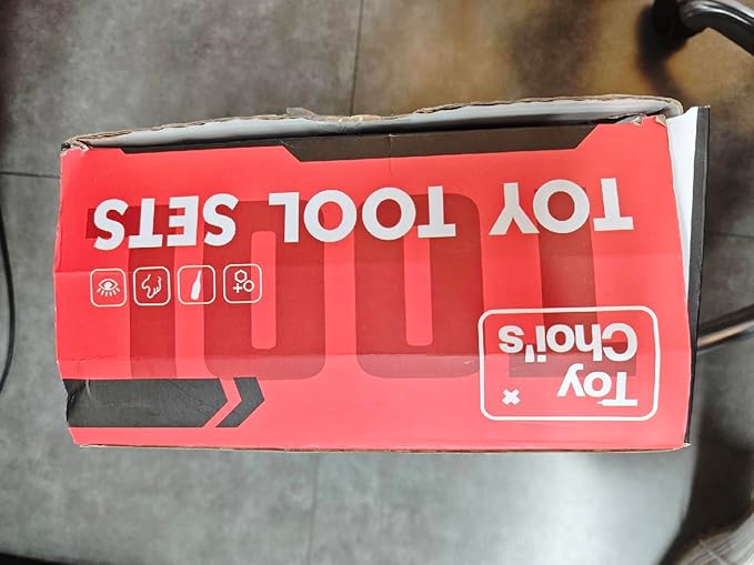 Toy Choi's Toy Trimmer - Power Construction Play Tool Kids Trimmer,Outside Pretend Play Garden Toy with Light Sound,Educational Gift Kid Toddler Tool Set for Boy Girl Age 3, 4, 5,6,7+