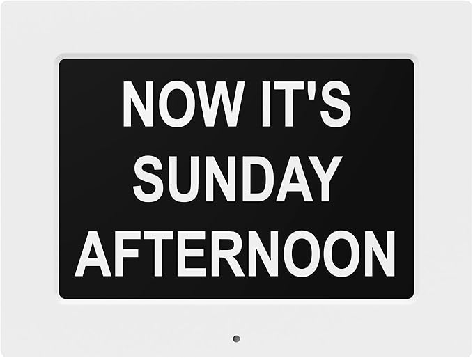 【New 2025】 Dementia Clock Large Clock for Seniors, Digital Clock with Custom Alarms, Clock with Day & Date for Elderly, Large Number Digital Clock White Extra Large