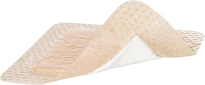 DermaRite's ComfortFoam Border, Foam Wound Dressing - Flexible and Soft Silicone, Self Adhesive, No Natural Rubber Latex - 2 in. x 2 in., 1 Count, 10 Packs, 10 Total