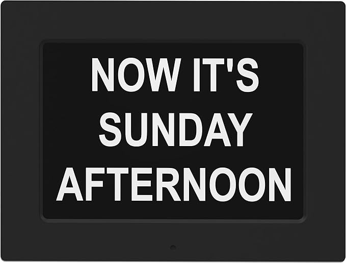 【New 2025】 Dementia Clock Large Clock for Seniors, Digital Clock with Custom Alarms, Clock with Day & Date for Elderly, Large Number Digital Clock Black Extra Large