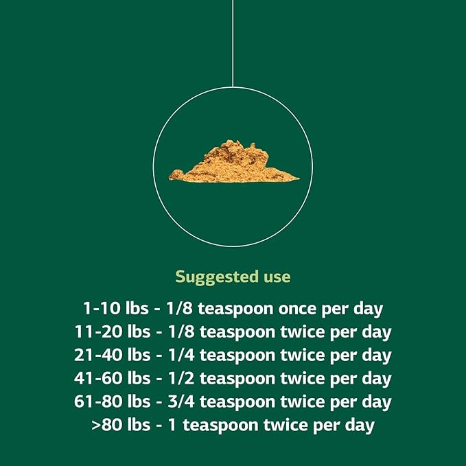 Standard Process Inc. Canine Whole Body Support - Multisystem Support Supplement for Canines - Nutritional Powder for Daily Health Maintenance - Multisystem Supplement Formula - 25 g