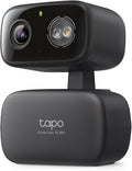 Tapo 2K 3MP Pan/Tilt Indoor/Outdoor Security Camera, Free Person/Baby Cry Detect & Motion Track, 360° Pan, Color Night Vision, SD/Cloud Storage, Works w/Alexa & Google Home, HybridCam 360, Black
