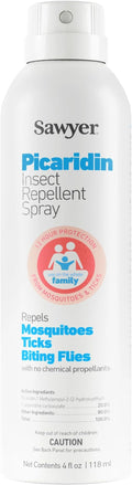 Sawyer Products SP874 Picaridin Insect Repellent Spray, 20% Picaridin, 4-Ounce, 1-Pack