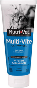 Nutri-Vet Multi-Vite Paw Gel for Cats, Daily Vitamin, Kitten Supplies, Immune Support, Cat Vitamin, Potent Antioxidants, Senior Feline Supplements, 3 oz