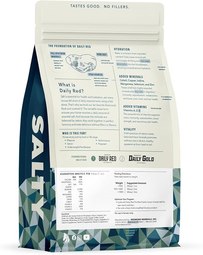 Redmond Daily Red | Horse Vitamins and Minerals Supplement