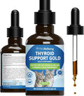 Pet Wellbeing Thyroid Support Gold for Cats - Supports Healthy Thyroid Gland Function in Cats, Normal Metabolism, Bugleweed, Lemon Balm - Veterinarian-Formulated Herbal Supplement 2 fl oz (59 ml)