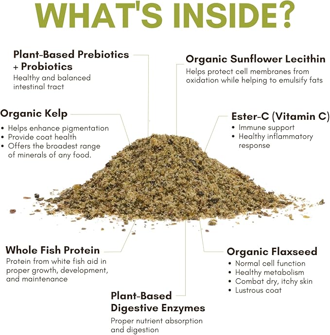 Wholistic Pet Organics Equine Complete: Horse Multivitamin for Total Body Health - Horse Supplement with Vitamins, Minerals, Prebiotics, Probiotics, Antioxidants and More - 4 Lb