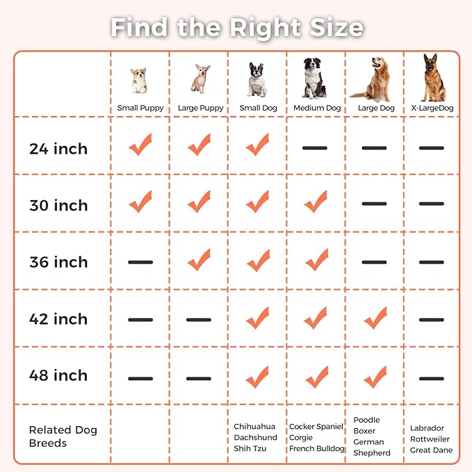 Foldable Dog Playpen 48" Height 8 Panels Metal Exercise Pen No Door - Indoor/Outdoor Dog Play Pen for Medium-Large Dogs, Portable Pet Fence for Yard Garden Camping, Black