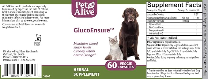PetAlive GlucoEnsure 2 Pack