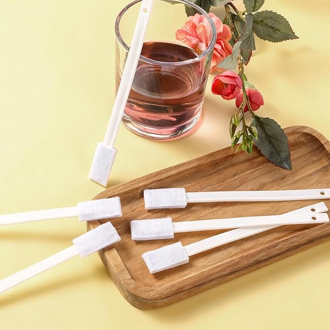 50 Pcs Disposable Crevice Cleaning Tool Crevice Brush Crevices Hole Cleaning Brush for Keyboards, Grooves, Stove, Table Corner and Small Spaces