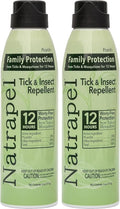 Natrapel Tick & Insect Repellent Eco-Spray - Bug Spray with 20% Picaridin - Family Protection Against Mosquitoes, Ticks & More - Up to 12 Hours of Protection - 6 oz (2 Pack)