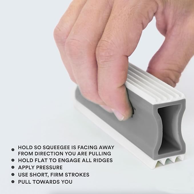 FurDozer X6 & X3 Bundle - Pet Hair Removal Tool & Car Detailing Dog Hair Remover for Carpet, Car, Couch, Bedding, & Furniture - Reusable Pet Fur Remover & Carpet Scraper for Animal Fur & Lint, Grey