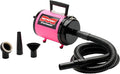METROVAC AFTD-3: Air Force Commander 2-Speed Dryer - Pink | 4.0 HP | Professional Pet Grooming Blower | Made in USA