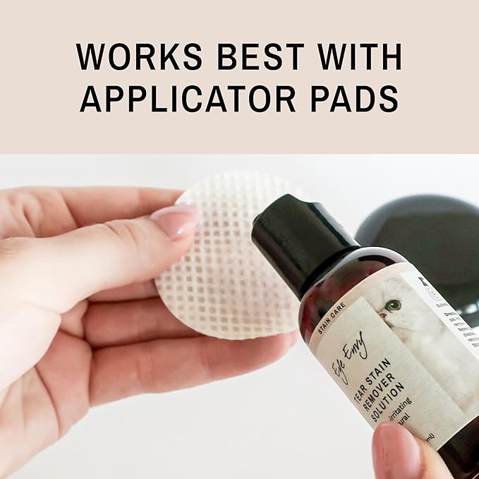 Eye Envy Tear Stain Remover Solution for Cats. 100% Natural, Safe. Treats The Cause of Stains. Recommended by Breeders, Vets, Groomers. Remove Eye Stains from and Exotics. 8 oz. Made in USA