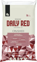 Daily Red Crushed Loose Minerals | Mineral Salt + Electrolyte Supplement for Horses (25LB Refill Bag)