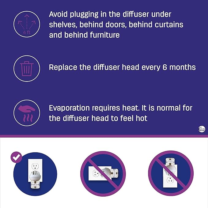 FELIWAY Classic Cat Calming Pheromone Diffuser: 1 Diffuser Kit & 6 Refills