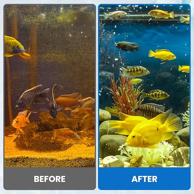 12 Pcs 10-20 Gallon Aquarium Filter Replacement for EZ-Change #2, Fish Tank Filter Cartridge for Aqua-Tech Brand 10 to 20 Power Filters for Healthier Fish