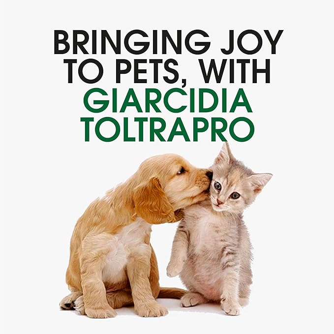 Toltrazuril 5.0% for Cats and Dogs - 120mls / 4oz- Vanilla Flavour - Giarcidia Toltra Pro
