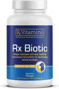 Rx Vitamins Rx Biotic - Probiotic Powder for Dogs and Cats - Cat Digestive Support & Probiotic for Dogs Gut Health - Dog Probiotics for Digestive Health - 1.25oz