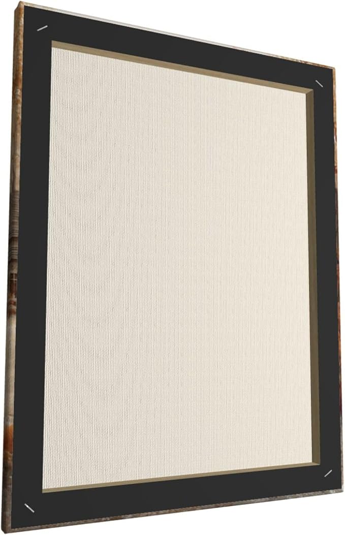 Fall Owl Wall Art Autumn Pumpkin Leaves Wall Decor Rustic Canvas Print Farmhouse Pictures Painting Print Framed Artwork Decorations Gifts for Living Room Bathroom Bedroom Office 12"x16"