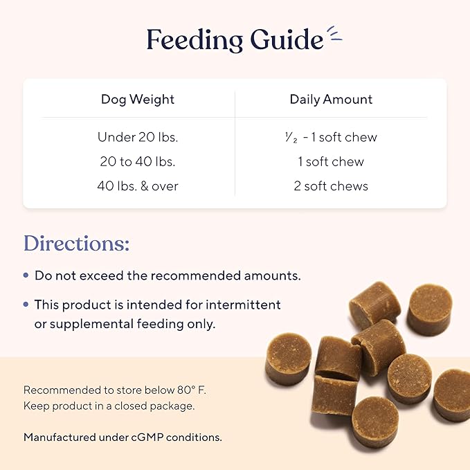 Pawfy Probiotics for Dogs | Supports Digestive Health, Diarrhea for Small and Large Dogs | Improves Gut Health | Anti Yeast Supplements | Promotes Skin Health and Seasonal Allergies Support - 30 Chews