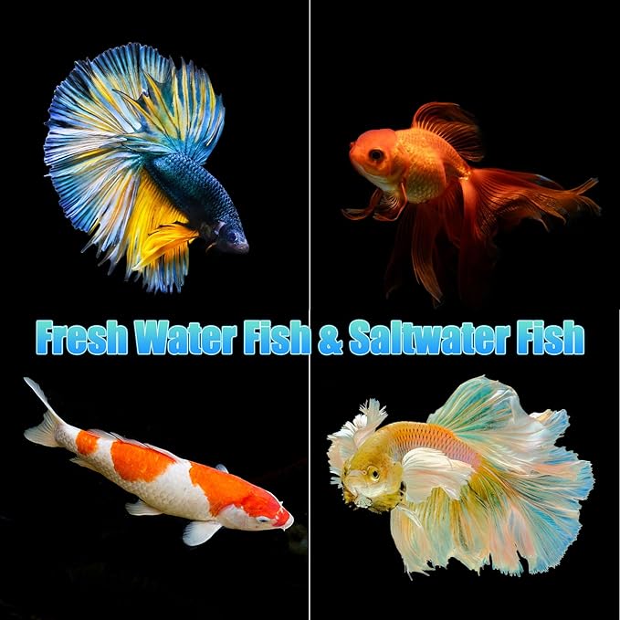 Fish Tank Aquarium 3 Gallon, Smart Aquarium Kits - Silent Water Pump,Self Cleaning System,7 Color Lights,Temperature Display, Aromatherapy, Advanced Filtration