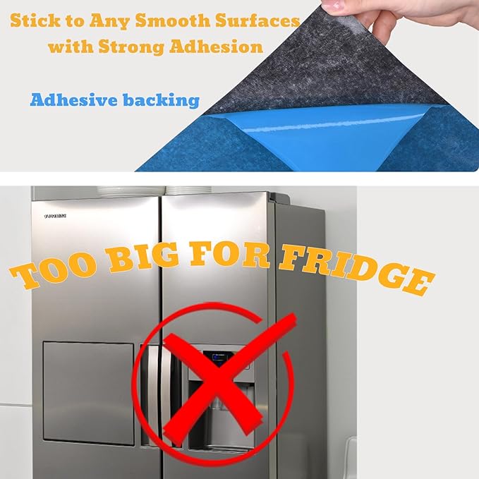 POPRUN Weekly Dry Erase Calendar for Wall & Glass & Wooden, Non-Magnetic Planning Board with Time Slots, Self-Adhesive Wall Schedule Board for Home and Office, 23.6" × 15.7"