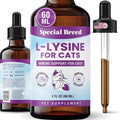 Special Breed L-Lysine for Cats & Kittens – Immune, Respiratory & Eye Health Support – Liquid Cat Supplement with Astragalus, Burdock, Atractylodes, Dangshen & Vitamins A, B1, B2, B6 – 2oz (60mL)