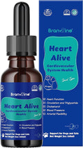 Heart Alive Liquid Cardiovascular System Health for Dogs and Cats-Norwegian Fish Oil, Coenzyme Q10, Vitamin K2, Policosanol, Hawthorn Berry Extract, Vegan Bacon Flavor (60ml)